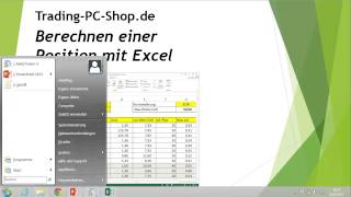 Positionen einfach kalkulieren mit Excel [upl. by Tarah904]