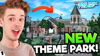 Building a SUPER REALISTIC Park in Theme Park Tycoon 2 🎢 1 [upl. by Whipple]