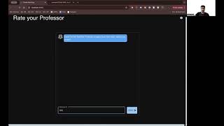 AI Rate My Professor RAG App  Headstarter Week 5 project [upl. by Notla117]