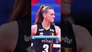 🔴 Pesona Britt Herbots Pevoli Asal Belgia shorts viral cantik trending volicantik volleyball [upl. by Aehta486]