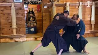 Taijutsu Basic throws of Fu Ko Shi Nage Shinden Fudo Ryu Jutaijutsu [upl. by Enomor]