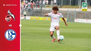 Traumtore beim Duell der Reserven  1 FC Köln U21  FC Schalke 04 U23  Regionalliga West [upl. by Brosy]