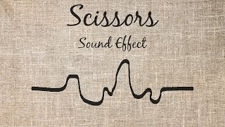 Pair of Scissors Sound Effect [upl. by Corsiglia938]