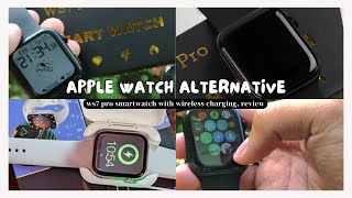 WS7 PRO SMARTWATCH UNBOXING AND REVIEW 📦⌚ AFFORDABLE APPLE WATCH ALTERNATIVE ✨ ANDREI BALMES [upl. by Ahsias]