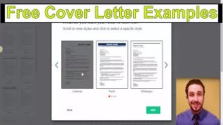 Free Cover Letter Examples [upl. by Scottie]