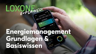 Energiemanagement  Grundlagen amp Basiswissen  Loxone Explained  2023 4K [upl. by Dahraf935]