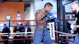 Eleider Alvarez Public Workout [upl. by Nonnah]