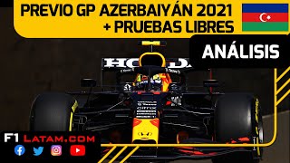 PREVIO Y PRUEBAS LIBRES  GP DE AZERBAIYÁN F1 2021  ANÁLISIS 🔍📊 [upl. by Aerdnaxela]