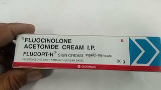 Flucort H Cream  Fluocinolone Acetonide Cream  Flucort H Skin Cream uses Benefit Review Hindi [upl. by Naahsar22]