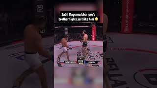 Zabit’s brother fights just like him 😲 via Bellator MMA [upl. by Etnahs]