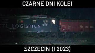 CZARNE DNI KOLEI 56  Pociąg mi zginął gdzieś Wypadek w Szczecinie I 2023 [upl. by Ettenal]