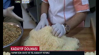 kadayıf dolması yapımı [upl. by Leima]