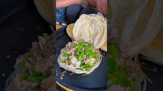 Chinese burger Stewed Pork Stuffed Bun [upl. by Lynsey]