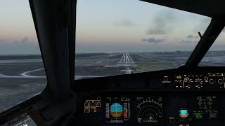 Toliss A319 landing to Helsinki 11SEP2024 [upl. by Ajay]