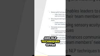 Enhancing Leadership Communication with NLP [upl. by Lamee]