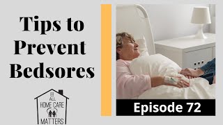 Tips to Prevent Bedsores [upl. by Lener973]