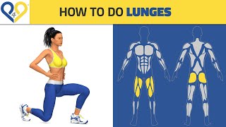 How To do Lunges [upl. by Andriette]