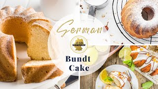 Bundt Cake  German Gugelhupf Recipes [upl. by Agnola353]