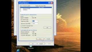 How to Fix Low Virtual Memory Problem in Window XP [upl. by Ettennod]