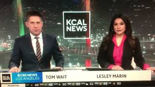 KCAL News at 8pm Saturday partial open December 23 2023 [upl. by Mirak]