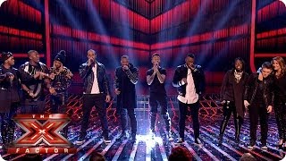 The Final 6 sing Everybody In Love with JLS  Live Week 7  The X Factor 2013 [upl. by Heidy]