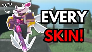 RANKING EVERY RANGER SKIN  SHOWCASE  REVIEW  Tower Defense Simulator [upl. by Novets]