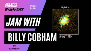 Jam with Billy Cobham Tommy Bolin quotStratusquot Jeff Back minor guitar practice backing track jamwith [upl. by Frodine74]