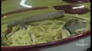 Anthony Bourdain amp quotspaghetti a frutti di marequot No Reservations [upl. by Obeded583]