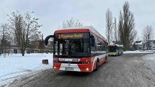 Autobus z Częstochowy w Ostrołęce Autosan M12LF Electric 512  MPK Częstochowa [upl. by Seldan]