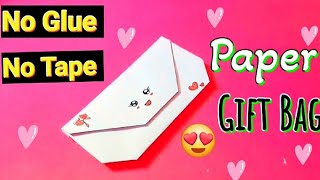 Diy Paper Craft  No Glue Paper Craft  Paper Craft Without Glue  CraftBaishakhi [upl. by Ellierim840]