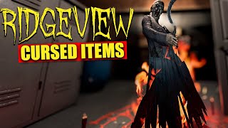 UPDATED Ridgeview cursed items spawn locations  Phasmophobia v09 [upl. by Myca]