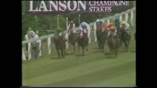 1983 King George Stakes Goodwood Soba Brondesbury [upl. by Hnacogn]