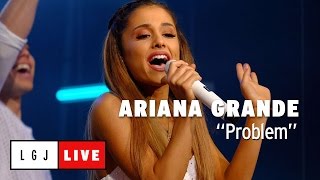 Ariana Grande  Problem  Live du Grand Journal [upl. by Refinnaej]