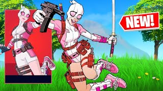 NEW GwenPool Gameplay In Fortnite [upl. by Assele284]