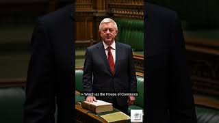 MPs Reelect Lindsay Hoyle as Commons Speaker  House of Commons  The Guardian [upl. by Olenka]