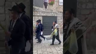 Israeli ultraOrthodox Jews spit on Christians and churches [upl. by Ikairik]