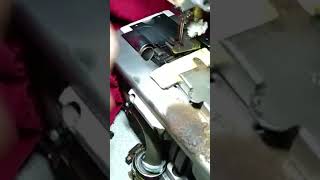 Automatic hemming sleeves viralvideo sewing satisfyingvideo [upl. by Leissam]