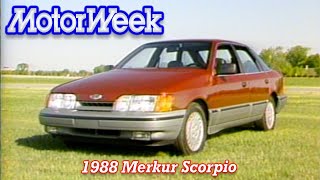 1988 Merkur Scorpio  Retro Review [upl. by Topping]