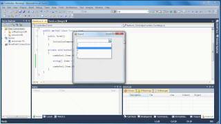 Part 6  Introduction to Windows Forms Combo boxes [upl. by Lupita]