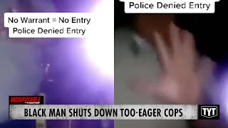 Black Man SHUTS DOWN TooEager Cops [upl. by Haswell]