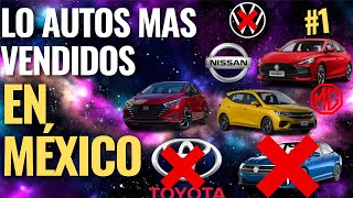 TOPS 10 LOS AUTOS MAS VENDIDOS EN MEXICO 2024 [upl. by Anez]