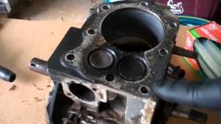 Briggs and Stratton Engine Disassembly Part 1 of 2 [upl. by Yehc]