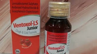 VentoxolLS Junior Syrup बच्चों मे होने बलगम वाली खांसी जुकाम की best सिरप  cough amp cold formula [upl. by Alioz]