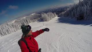 Jahorina the longest ski run [upl. by Seabrook196]