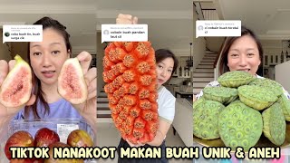 NANAKOOT MAKAN BUAH SURGA  TIKTOK NANAKOOT MAKAN BUAH UNIK amp ANEH [upl. by Rolyat]