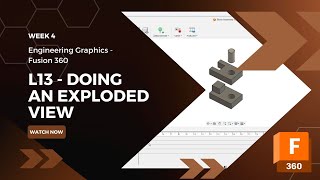 Fusion 360  Doing an Exploded View [upl. by Casar]