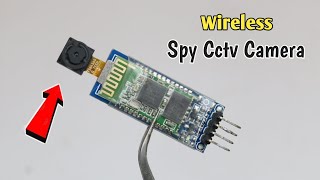 How to make Wireless Spy Cctv Camera  Using Old Camera [upl. by Zachar]