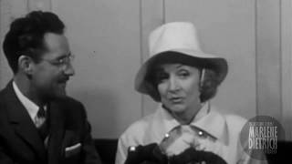 Marlene Dietrich 1960 TV Interview quotBlue Angelquot Remake amp Film Career [upl. by Snoddy73]