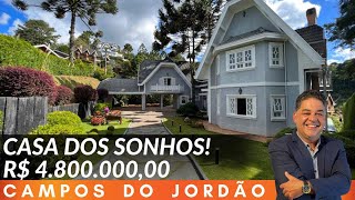 🍁 CASA DOS SONHOS EM CAMPOS DO JORDÃO  CONDOMÍNIO VÉU DA NOIVA [upl. by Alyahsat]