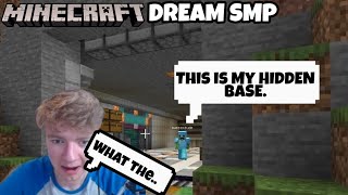 Awesamdude shows Tommy and Sapnap a hidden basedream smp [upl. by Tannie184]